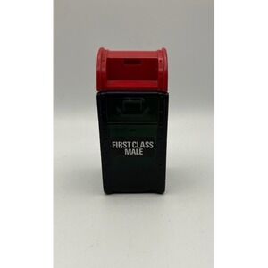 Vintage 1970's Avon First Class Male Bravo‎ After Shave (Full)  Mailbox Decanter